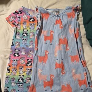 Colorful Kids Pajamas Nightgowns